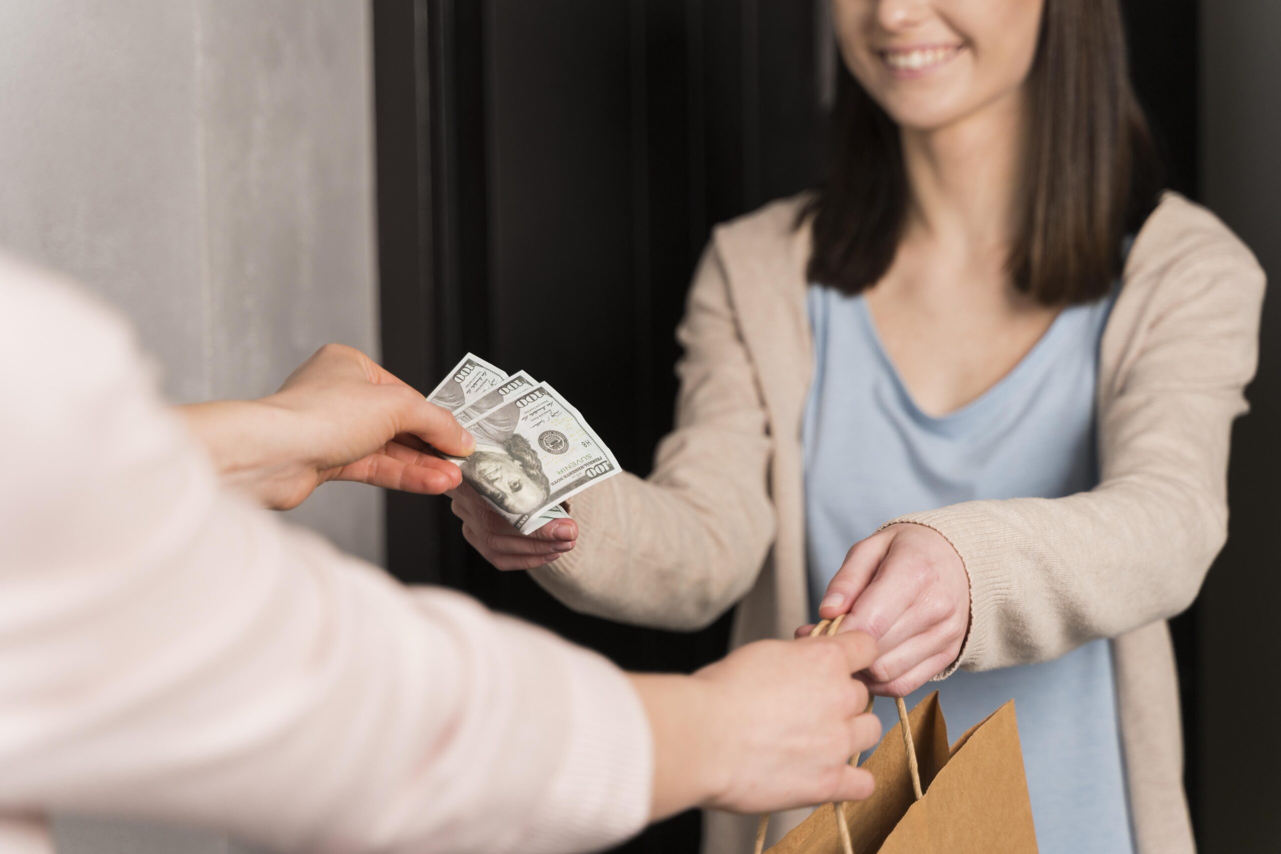 cliente con dinero